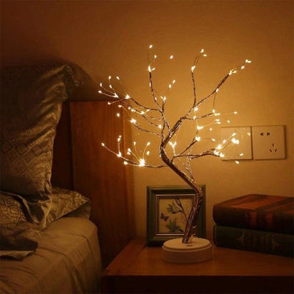 LED warm white tree lights