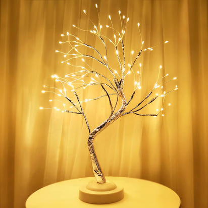 LED warm white tree lights